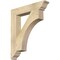 Ekena Millwork Westlake Traditional Rough Sawn Bracket, Douglas Fir, 4"W x 24"D x 28"H BKT04X24X28WTL01RDF - alternate 1